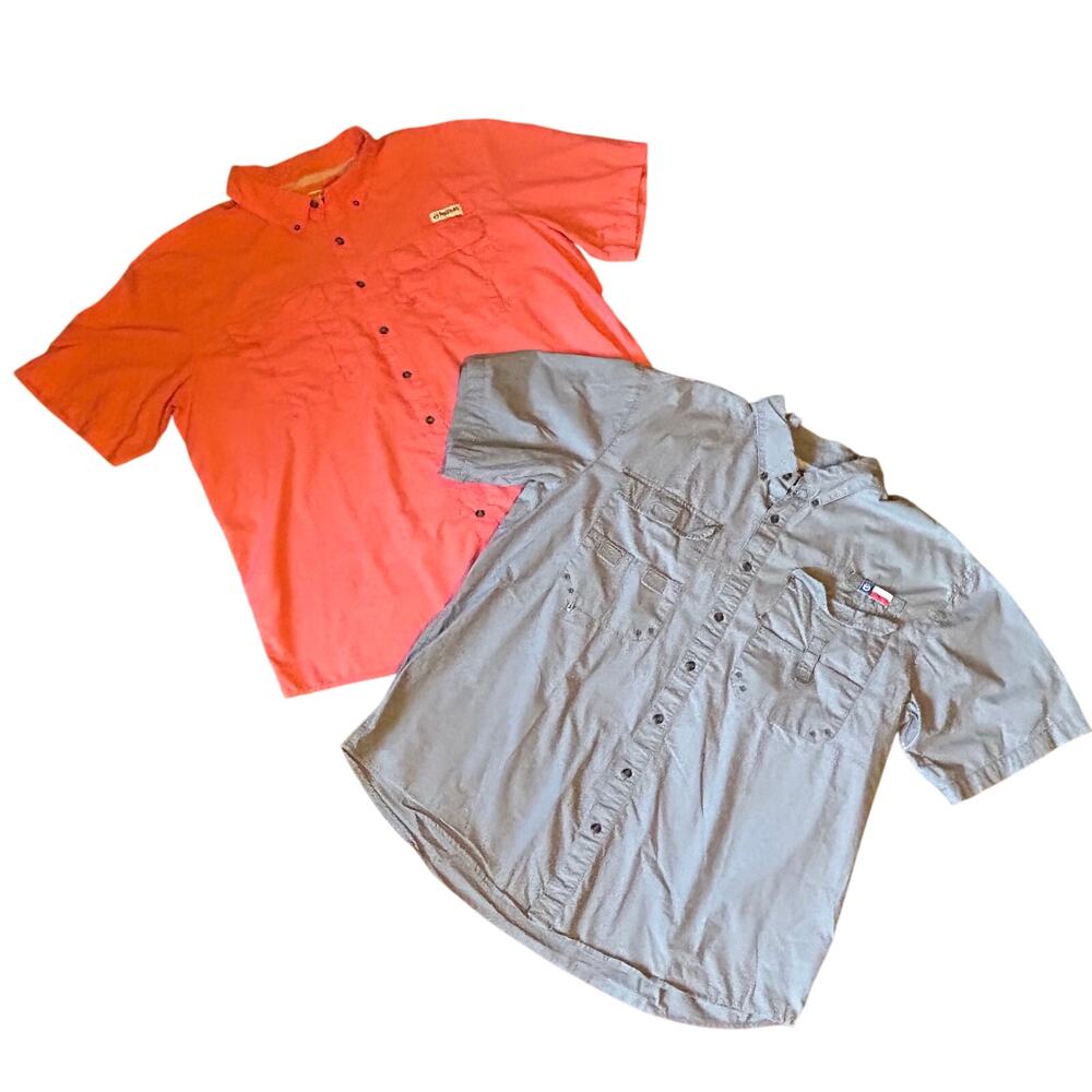 Magellan Fishing Shirts Short Sleeve Set of 2 Size XXL